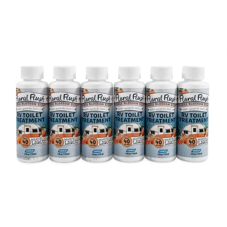 Camco 41481 Waste Holding Tank Treatment Floral Flush Biological Treatment Used To Break Down Waste And Tissue Without Formaldehyde