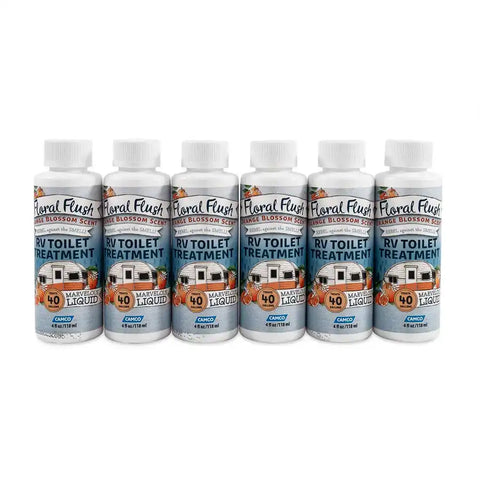 Camco 41481 Waste Holding Tank Treatment Floral Flush Biological Treatment Used To Break Down Waste And Tissue Without Formaldehyde