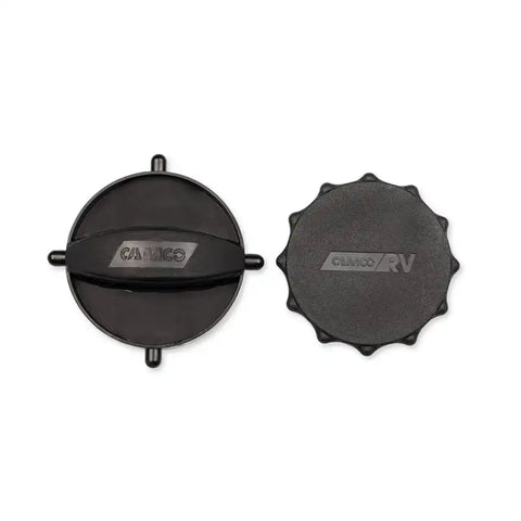 Camco 39753 Sewer Cap For Elbow or Bayonet Sewer Connectors Without Hose Connection