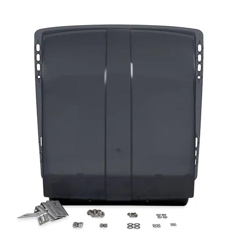 Camco 40453 Roof Vent Cover Exterior Mount Dome Type Ventilation Vented On One Sides For 14 Inch x 14 Inch Vents