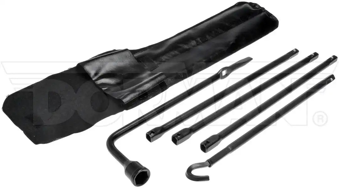 Dorman 926-809 Spare Tire Tool Kit OE Solutions ™ OE Replacement With 1 Lug Wrench/ 1 Jack Arm/ 3 Extension Arms/ 1 Tool Kit Sleeve