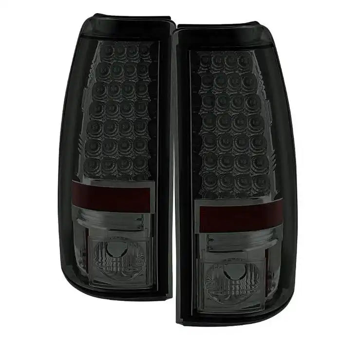 Spyder Automotive 5001764 Tail Light Assembly LED Smoke Lens Chrome Plated Housing