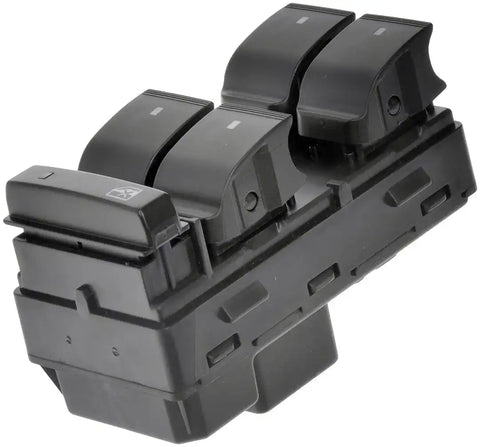 Dorman 901-990 Power Window Switch OE Solutions ™ OE Replacement 5 Buttons With Amber Color Backlit Black