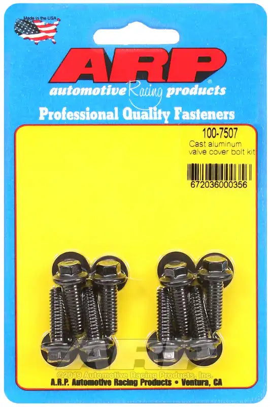ARP Auto Racing 100-7507 Valve Cover Bolt For Use With Cast Aluminum Valve Cover 1/