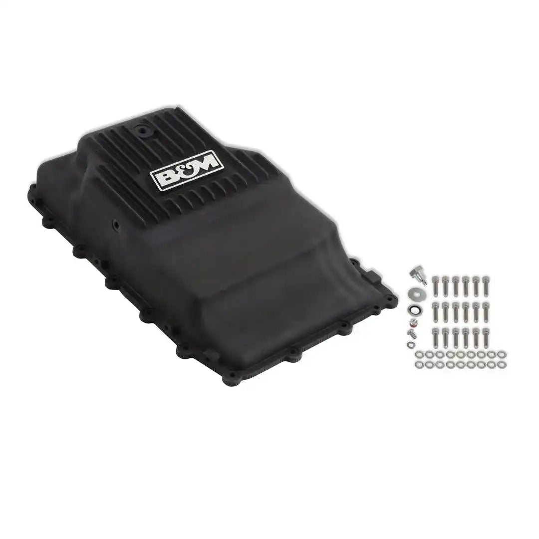 B&M 71400 Auto Trans Oil Pan Hi-Tek For Use With 10R80/ 10R60 Automatic Transmissio