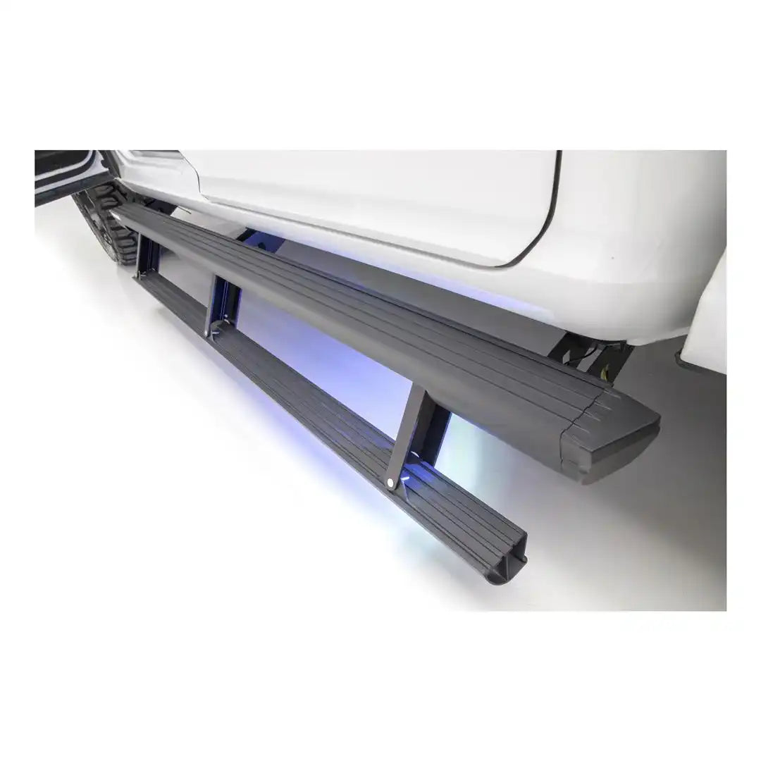 Aries 3048322 Running Board ActionTrac  Powder Coated Carbide Black Aluminum Li