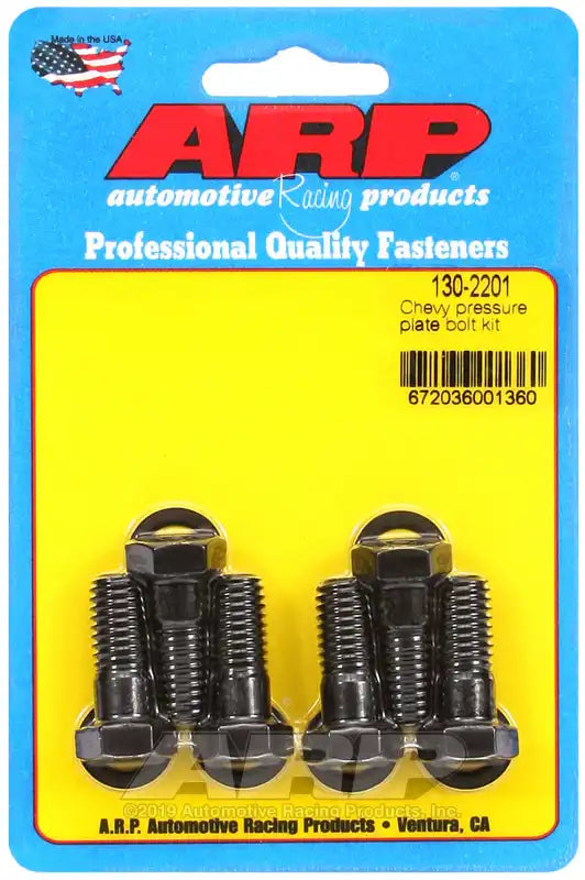 ARP Auto Racing 130-2201 Clutch Pressure Plate Bolt For Use With 265/ 502 Chevy V8 