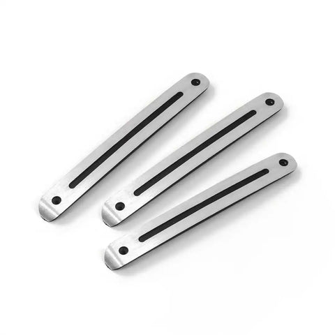 All Sales 3523K Exterior Door Handle Trim Black Set Of 3