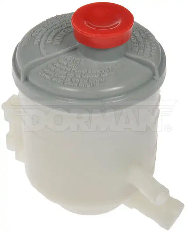 Dorman 603-710 Power Steering Reservoir OE Solutions ™ OE Replacement Matte White Plastic With Gray Cap Single