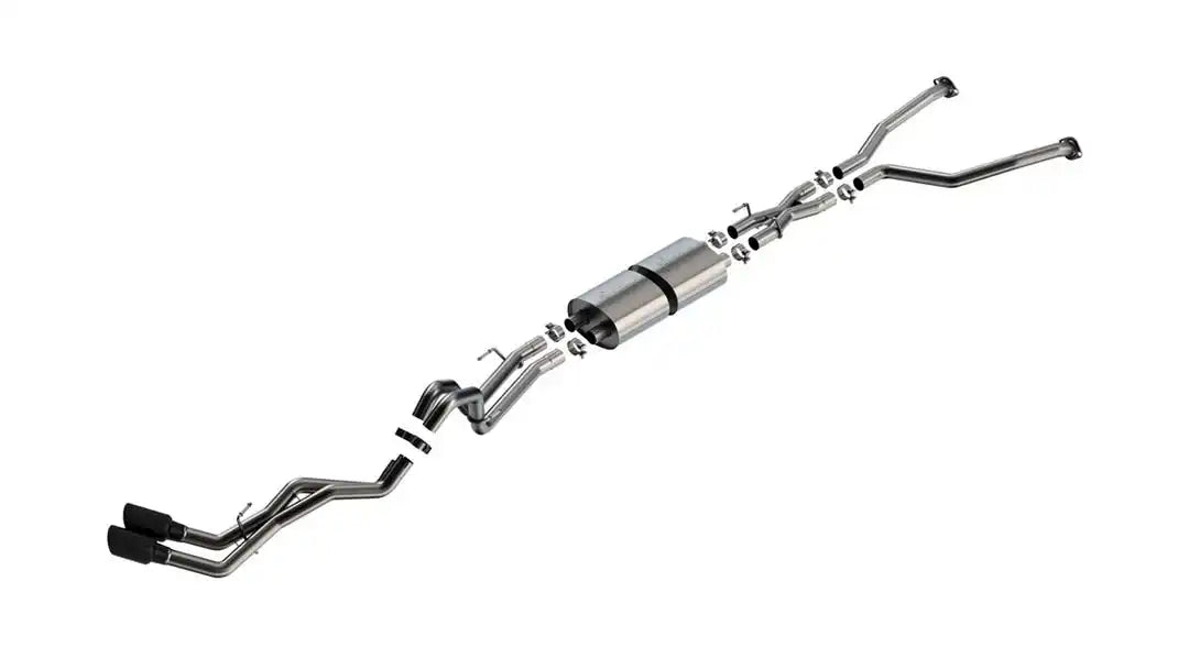 Borla 140940BC Exhaust System Kit ATAK  Series Cat Back System T-304 Stainless Ste