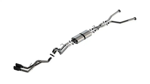 Borla 140940BC Exhaust System Kit ATAK  Series Cat Back System T-304 Stainless Ste