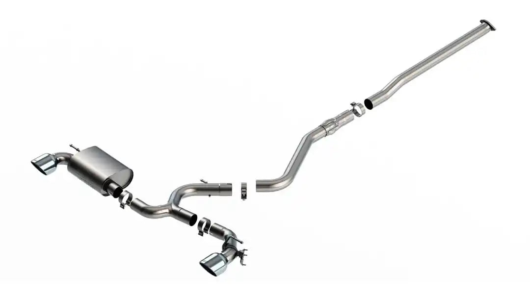 Borla 140926 Exhaust System Kit ATAK  Series Cat Back System T-304 Stainless Steel