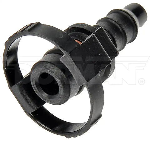 Dorman 800-113 Secondary Air Injection Pipe Connector OE Solutions ™ OE Replacement 1.38 Inch Length Black Nylon