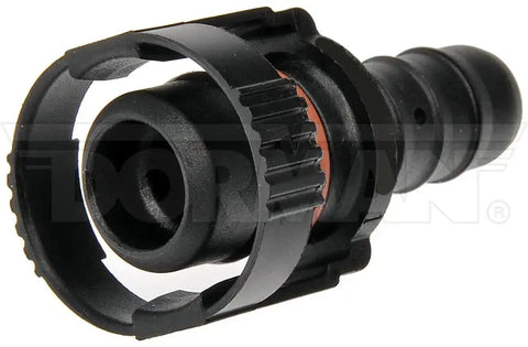 Dorman 800-127 Secondary Air Injection Pipe Connector OE Solutions ™ OE Replacement 1.68 Inch Length Black Nylon
