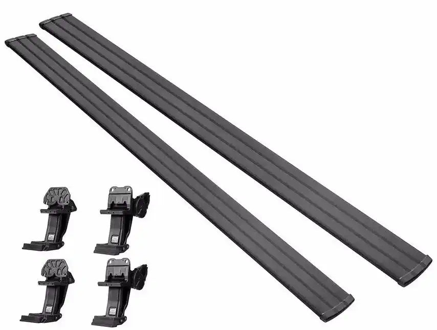 Amp Research 86338-01A Running Board PowerStep Smart Series Textured Powder Coated