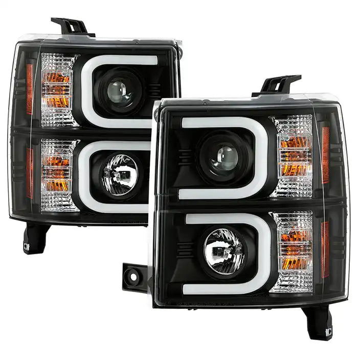 Spyder Automotive 5079473 Headlight Assembly Signature Series Projector Beam With L