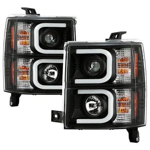 Spyder Automotive 5079473 Headlight Assembly Signature Series Projector Beam With L