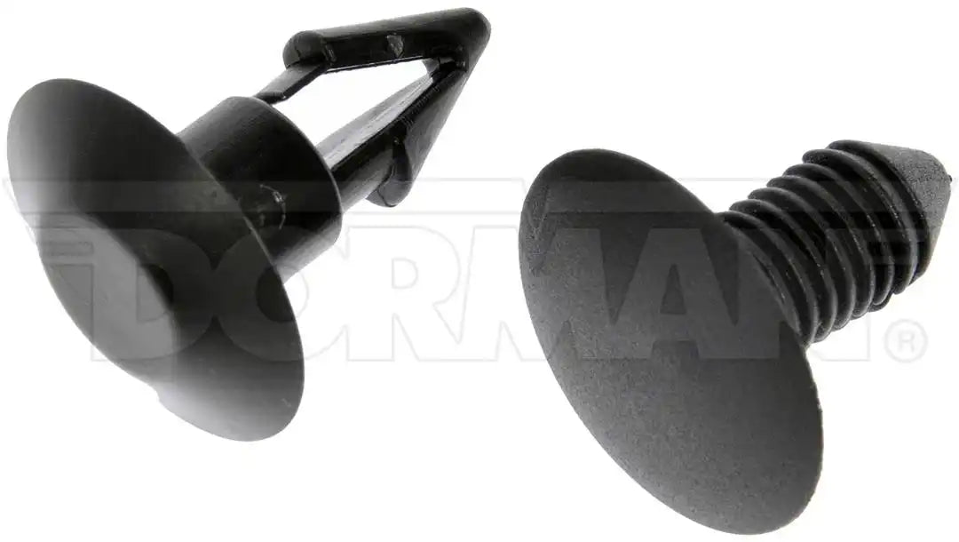 Dorman 963-050D Interior Panel Retainer OE Solutions ™ Panel Push Retainer 0.93 And 0.95 Inch Diameter Black Plastic Pack Of 6