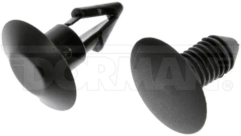 Dorman 963-050D Interior Panel Retainer OE Solutions ™ Panel Push Retainer 0.93 And 0.95 Inch Diameter Black Plastic Pack Of 6