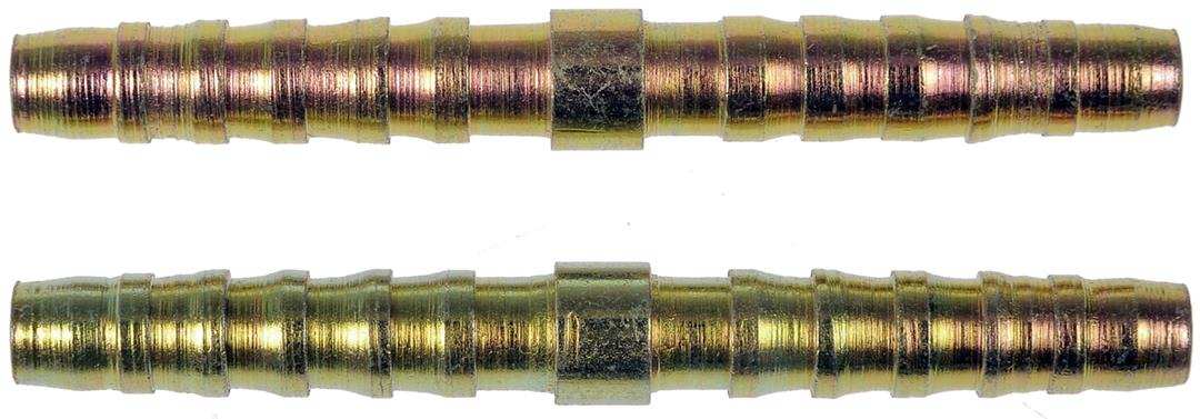 Dorman 800-012 Coupler Fitting OE Solutions ™ Ford OE Number N803430S For Use With 5/16 Inch Nylon Line Gold Steel Set Of 2