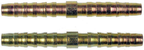 Dorman 800-012 Coupler Fitting OE Solutions ™ Ford OE Number N803430S For Use With 5/16 Inch Nylon Line Gold Steel Set Of 2