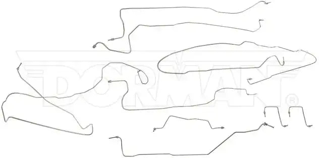Dorman 919-153 Brake Line Kit OE Solutions ™ OE Replacement With 9 Stainless Steel Brake Lines