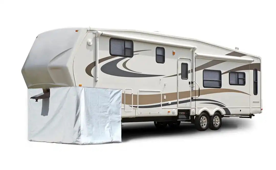 Adco 3502 Fifth Wheel Skirt 266 Inch Length x 64 Inch Height Polar White Laminated