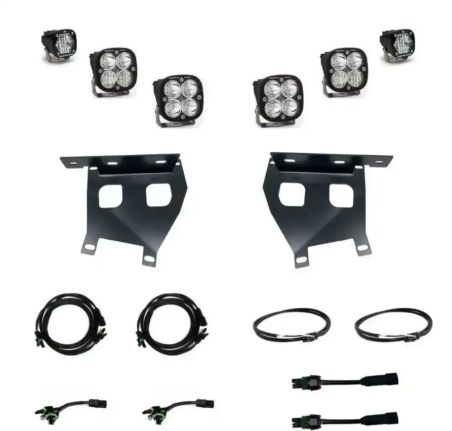 Baja Design 448054 Driving/ Fog Light LED Bulb Driving Combo/ Wide Cornering/ Spot 