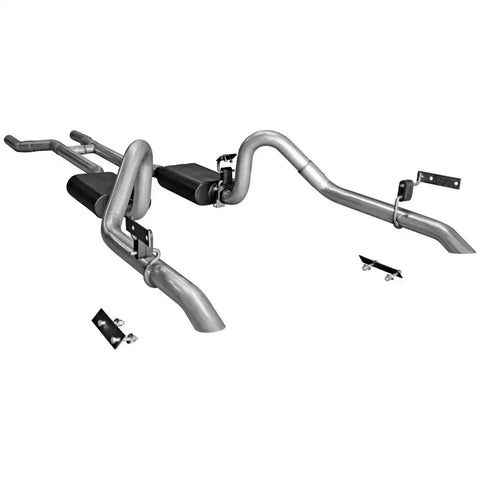 Flowmaster 17282 Exhaust System Kit American Thunder  Header Back System Aluminize