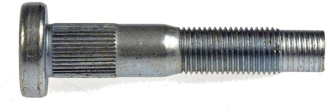 Dorman 610-431.1 Wheel Stud AutoGrade ™ OE Replacement 0.617 Inch Knurl Diameter 1.372 Inch Shoulder Length Bagged M14-1.50 Thread Size x 80.25 Millimeter Length Right Hand Thread Serrated Without Clip Head Single