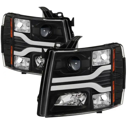 Spyder Automotive 5083609 Headlight Assembly Version 3 Halogen Bulb Projector Beam