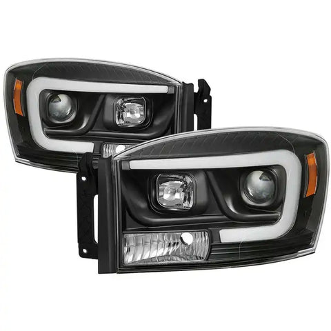 Spyder Automotive 5085306 Headlight Assembly Version 2 Halogen Bulb Projector Beam