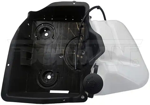 Dorman 603-862 Windshield Washer Reservoir OE Solutions ™ OE Replacement 5.5 Liter Capacity Plastic With Cap/ Overflow Tube/ Pump/ Motor