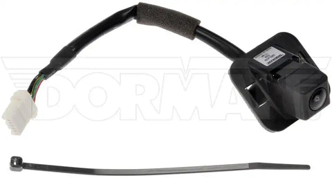 Dorman 590-438 Backup Camera OE Solutions ™ OE Replacement 149.3 Degree Horizontal Viewing Angle 111.8 Degree Vertical Viewing Angle Weather Resistant With 1 Harness Connector/ 1 Bracket And 1 Zip Tie