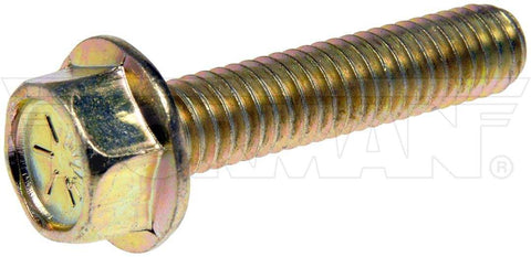 Dorman 980-435 Bolt OE Solutions ™ Flanged Bolt M8-1.25 x 35 Millimeter Hex Head Zinc Plated Steel Pack Of 4