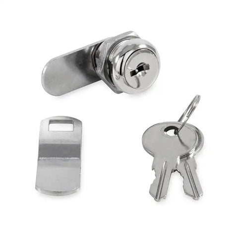 Camco 44340 Lock Cylinder For Baggage Compartment Door Keyed Cam Lock 5/8 Inch Length Single With 2 Keys