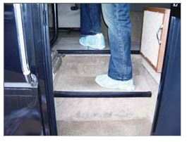 AP Products 022-SC3001PB Shoe Cover Fits All Size Protects RV Floors And Carpets Fr
