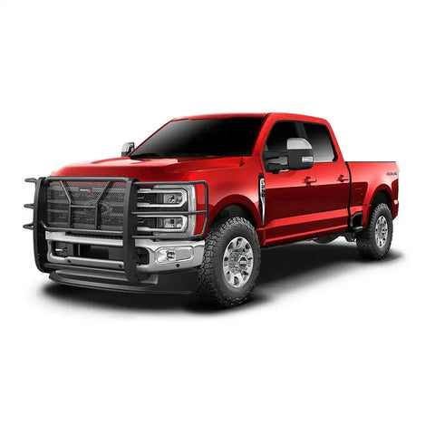 TrailFX E0523T Grille Guard TFX HD Grille Guards Powder Coated Black Steel 2 Inc