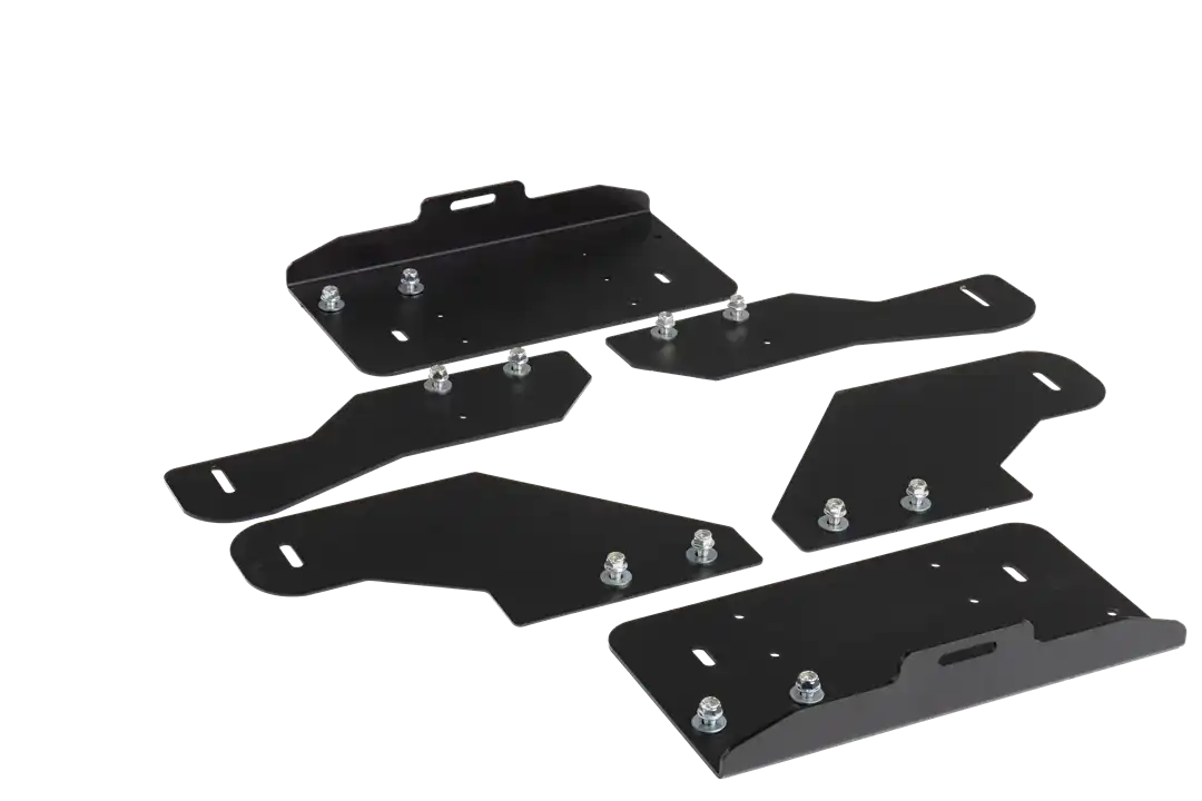 Decked A0110-YCGB-BLK Bed Slide Installation Kit Used To Mount vY Bed Drawers On Car