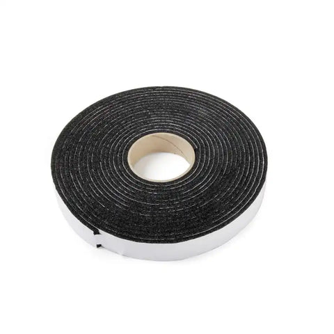 Camco 25084 Camper Tape Use To Seals Gaps Between Pickup Truck Cap And Bed Rails 30 Foot Length x 1-1/4 Inch Width x 3/16 Inch Thick Black