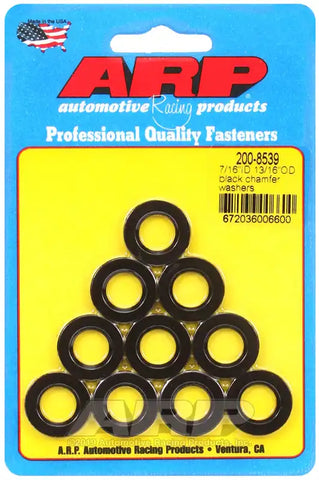 ARP Auto Racing 200-8539 Washer Chrome Moly 13/16 Inch Outside Diameter 7/16 Inch 