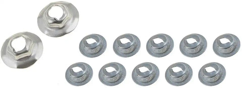 Dorman 45384 Nut AutoGrade ™ Thread Cutting Natural Steel Pack of 12