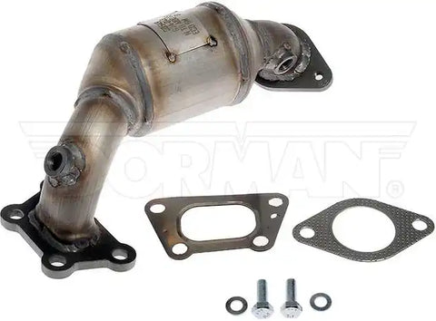 Dorman 674-048 Exhaust Manifold OE Solutions ™ OE Replacement With Integrated Catalytic Converter Not CARB Complaint With 1 Inlet Gasket/ 1 Outlet Gasket/ 2 Bolts And 2 Washers