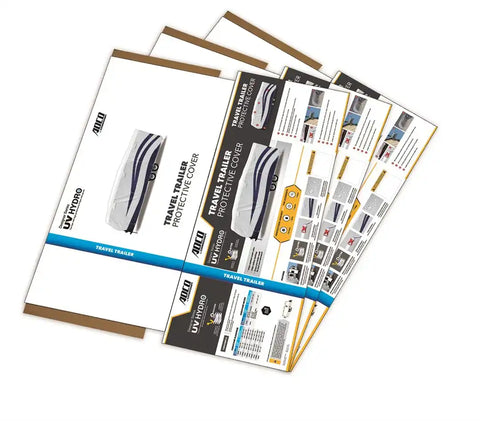 Adco D0053 Point Of Purchase Display UV Hydro Empty Box Set 3 Piece Combo