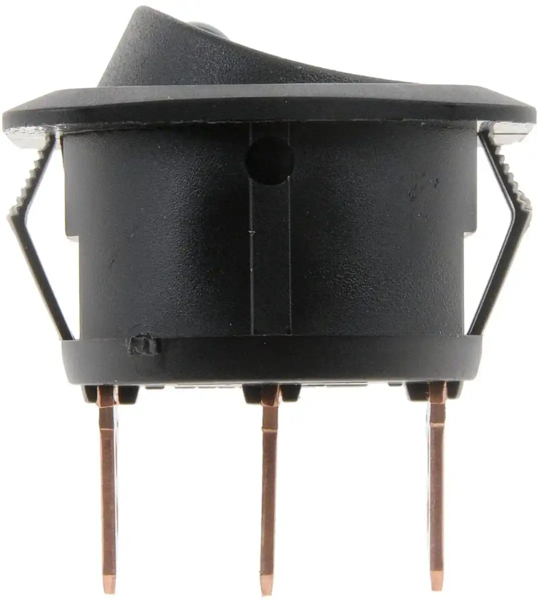 Dorman 84883 Multi Purpose Switch Conduct-Tite ® 12 Volt 25 Amp Max Rocker Round Illuminated Black With Green LED Without Safety Cover