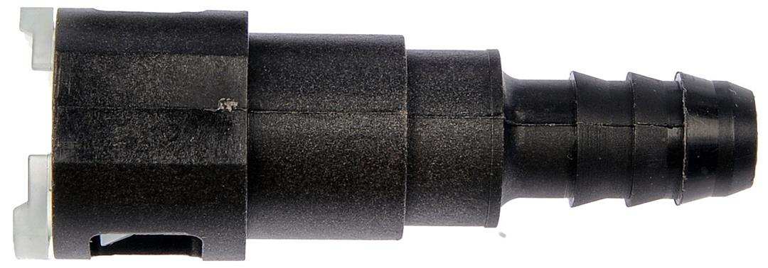 Dorman 800-082 Adapter Fitting OE Solutions ™ 3/8 Inch Steel Pipe To 3/8 Inch Nylon Tubing Black Plastic Set Of 2