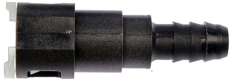 Dorman 800-082 Adapter Fitting OE Solutions ™ 3/8 Inch Steel Pipe To 3/8 Inch Nylon Tubing Black Plastic Set Of 2
