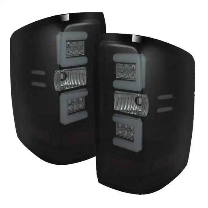 Spyder Automotive 5079992 Tail Light Assembly LED Smoke Lens Black Housing Uses O