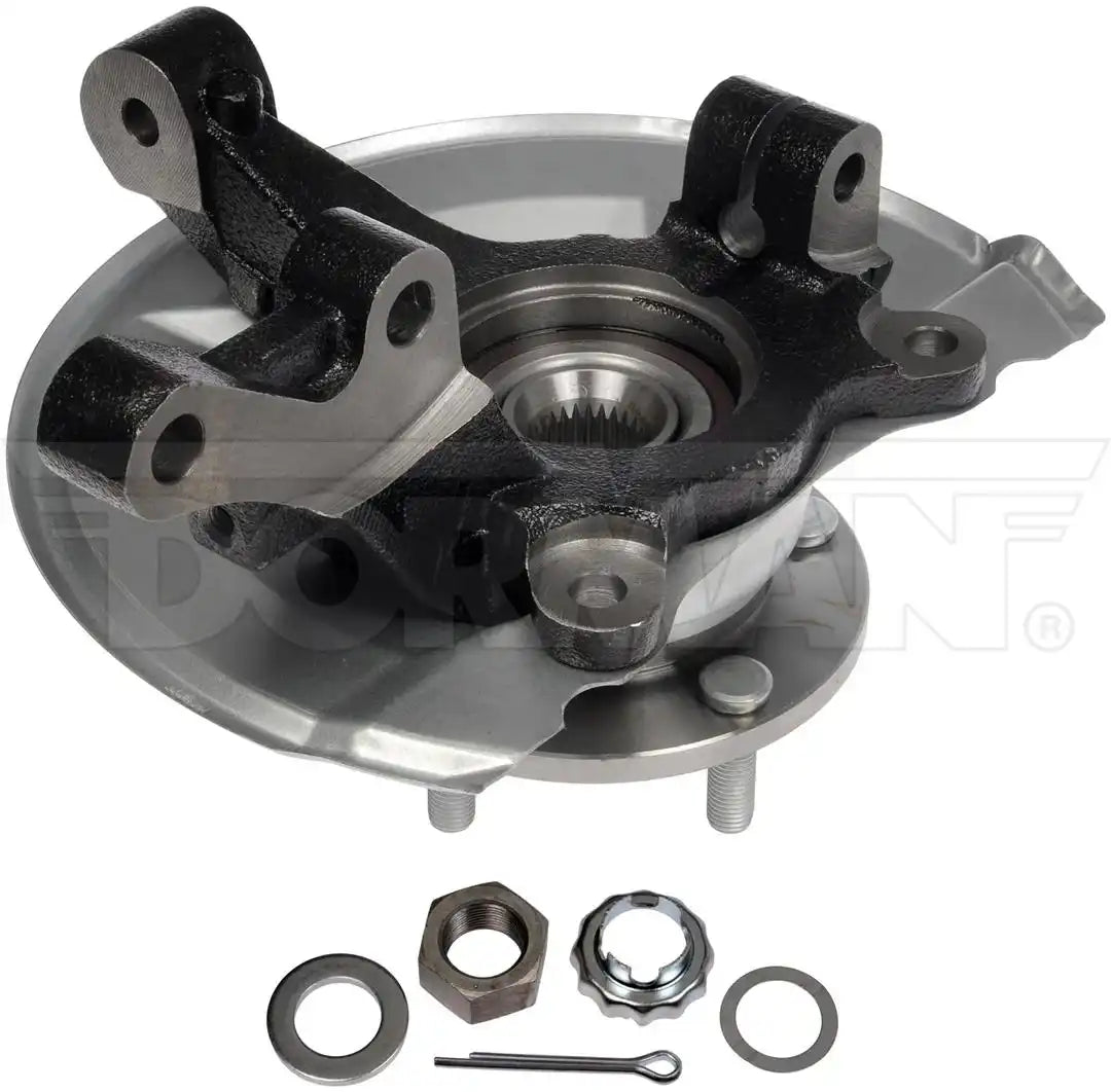 Dorman 698-410 Wheel Bearing and Hub Assembly OE Solutions ™ OE Replacement With Knuckle/ Backing Plate/ Hub/ Bearing And Axle Nut