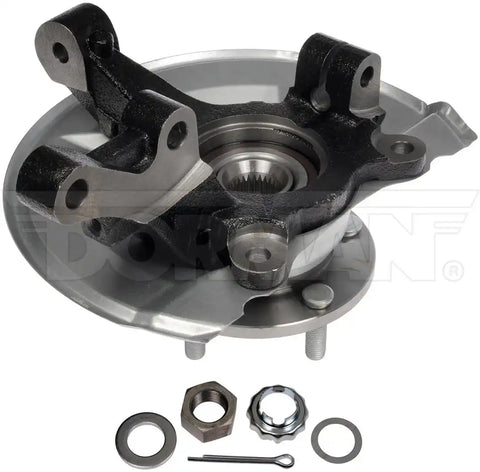 Dorman 698-410 Wheel Bearing and Hub Assembly OE Solutions ™ OE Replacement With Knuckle/ Backing Plate/ Hub/ Bearing And Axle Nut